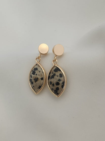 Leopard Gem Earrings
