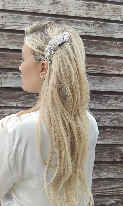 EVIE - Glam Crystal Bridal Headpiece