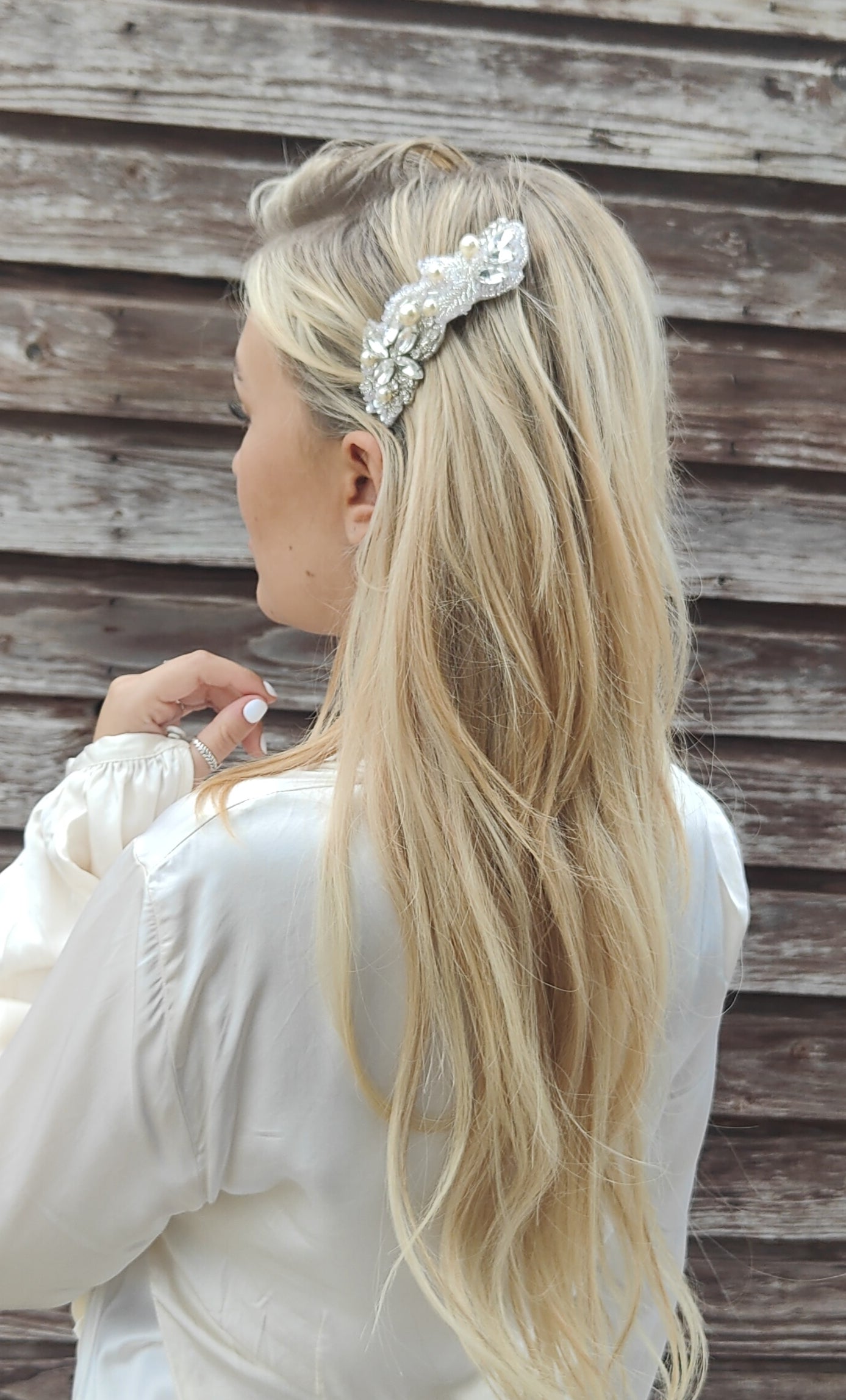 EVIE - Glam Crystal Bridal Headpiece