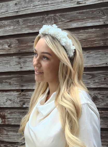 MAGNOLIA -  Floral Bridal Headband