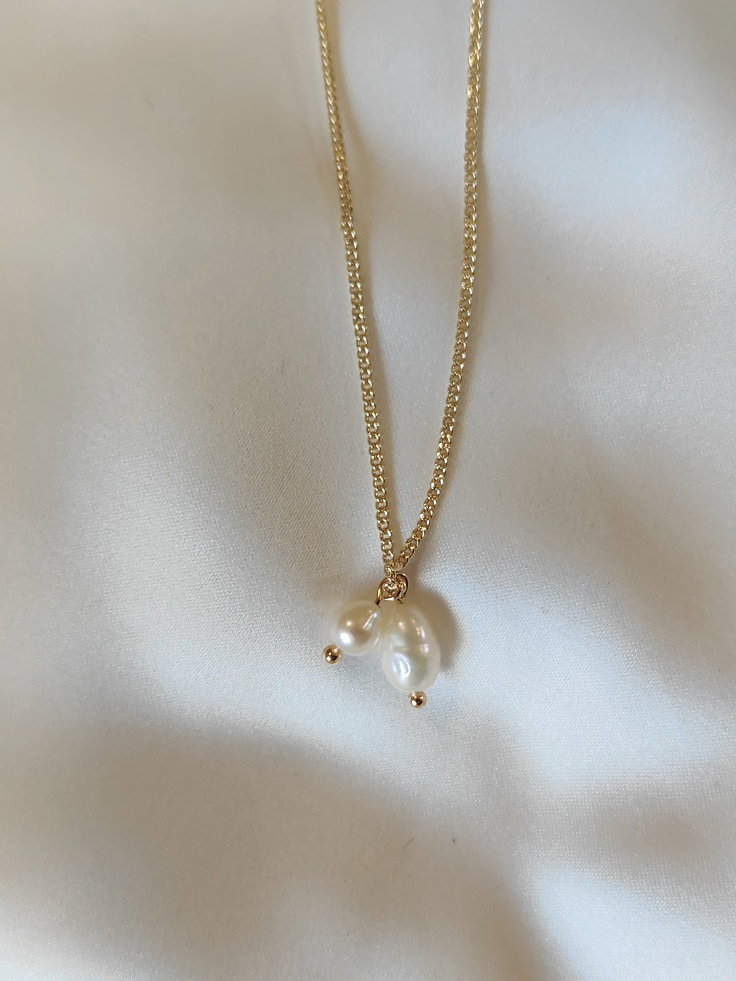 Petite - Freshwater Pearl Bridal Necklace