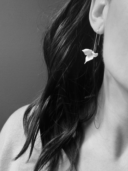 AZALEA - Delicate Floral Bridal Earrings