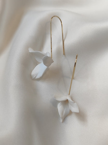 AZALEA - Delicate Floral Bridal Earrings