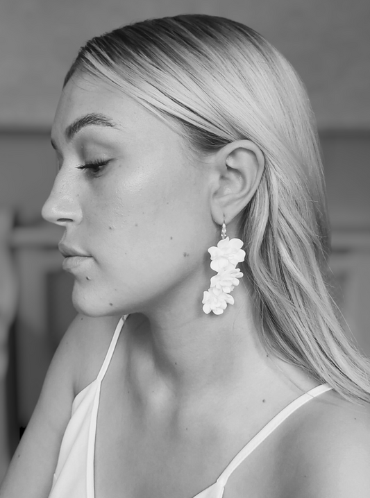 DELPHENE - Statement Bridal Earrings