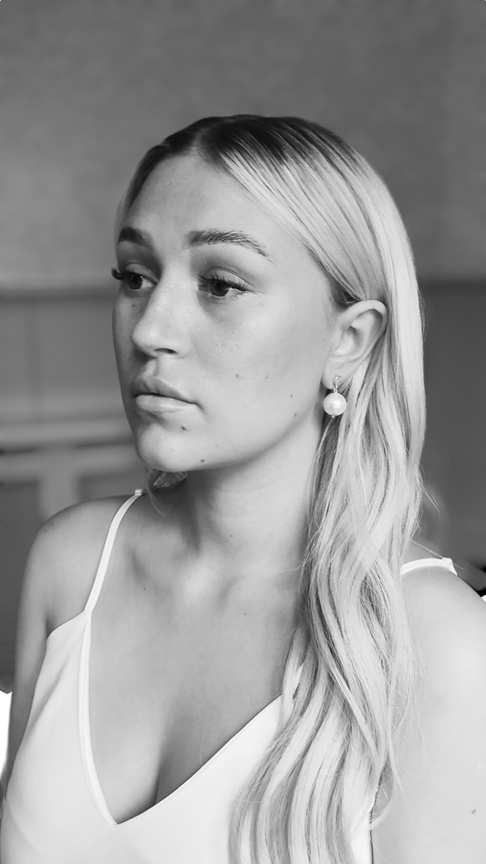 MARIA - Earring Bridal Drop Mór Pearl