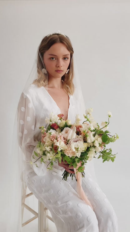 BLANCHE - Ráiteas Bridal Earrings Gold