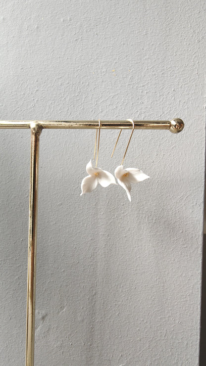 AZALEA - Delicate Floral Bridal Earrings