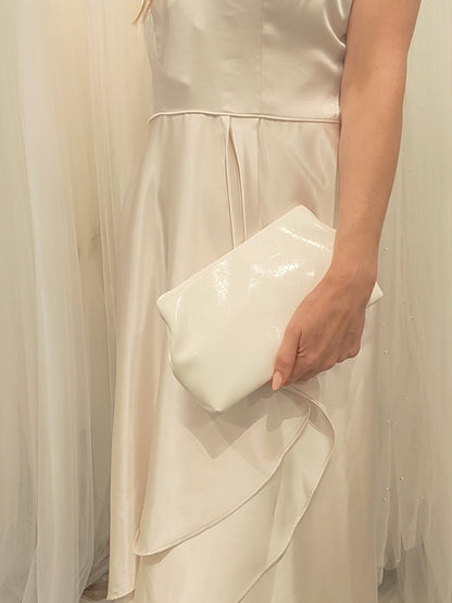 Romy Clutch  - Bridal Ivory