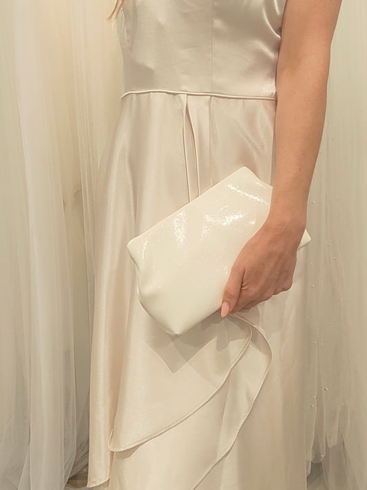 Romy Clutch  - Bridal Ivory