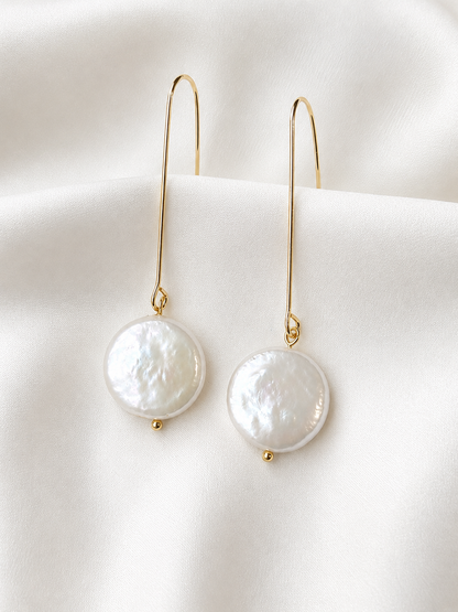Angela - Freshwater Drop Pearl Earring