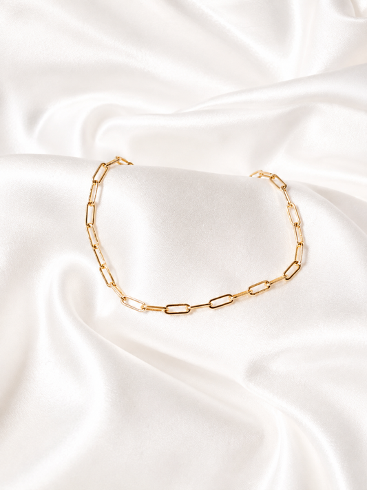 ESME - Contemporary Gold Link Bracelet