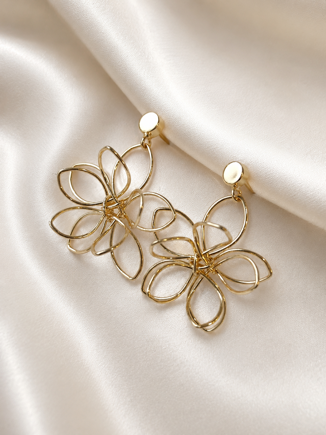 AOIFE - Contemporary Floral Earrings