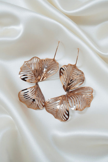 LISA - Statement Gold Earrings