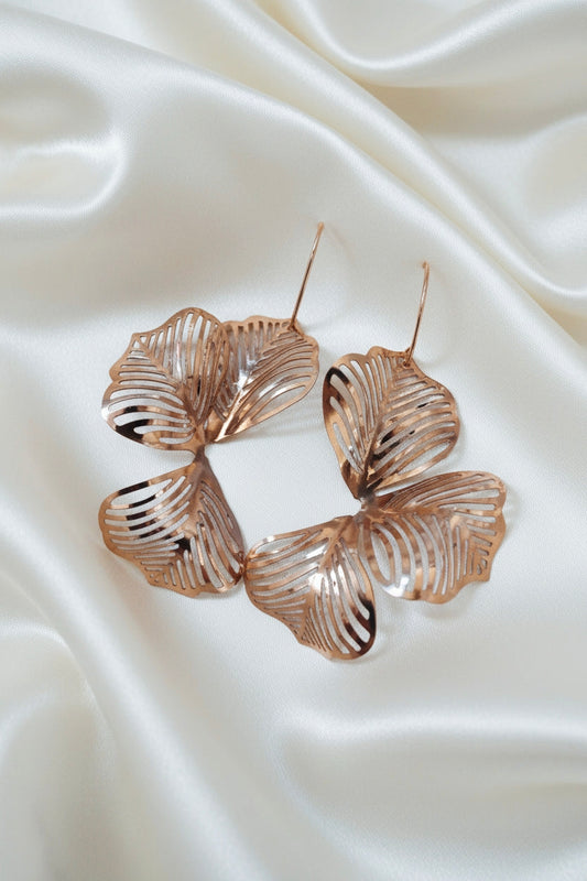 LISA - Statement Gold Earrings