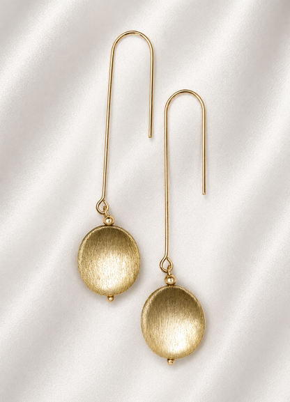SANDRA - Gold Drop Earrings