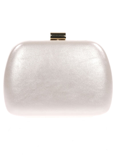 Shauna Clutch - Bridal White