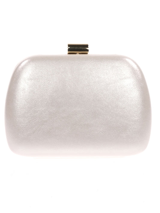 Shauna Clutch - Bridal White