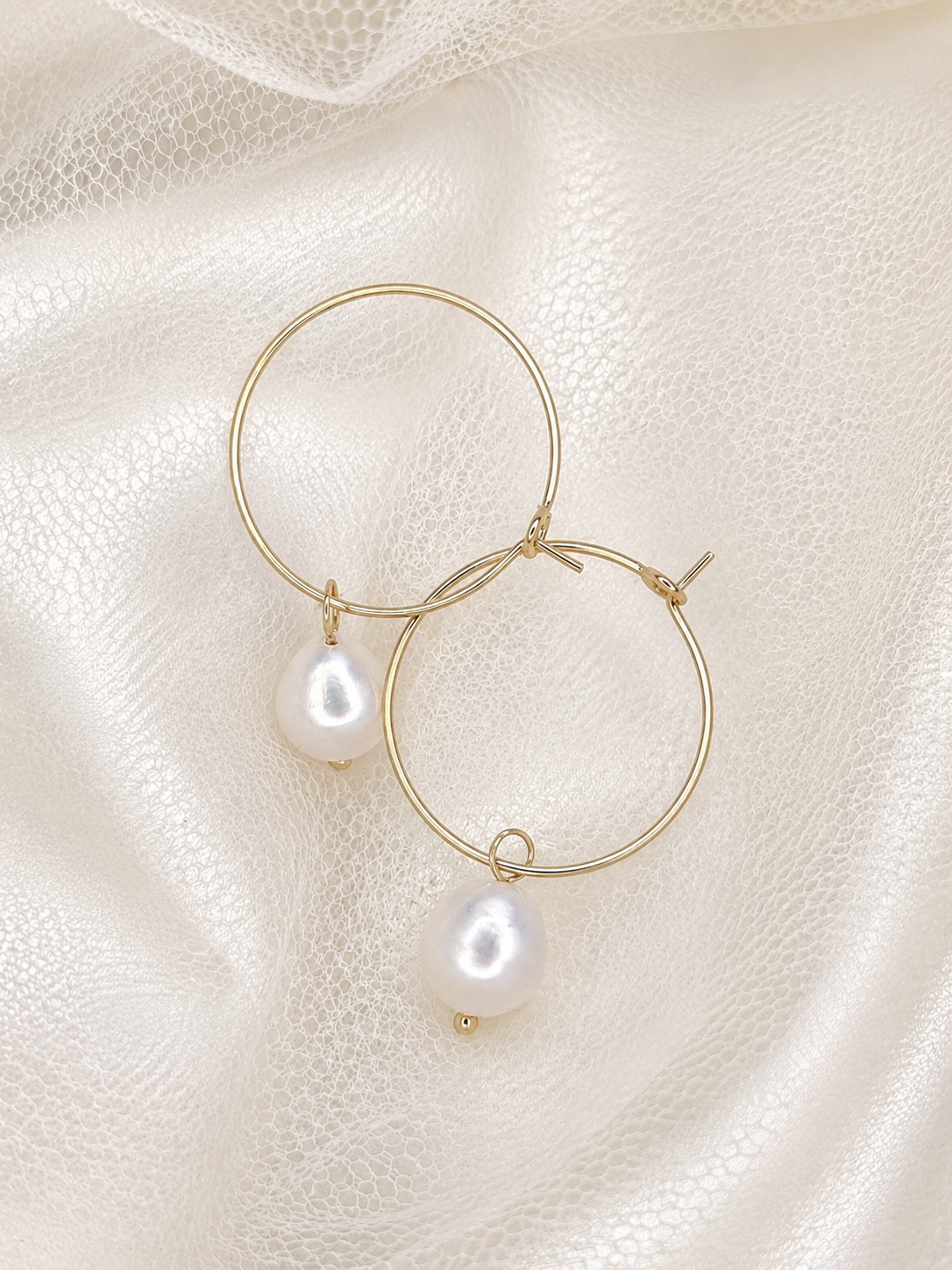 GLENDA - Cluaise Bridal fonsa Pearl Nádúrtha