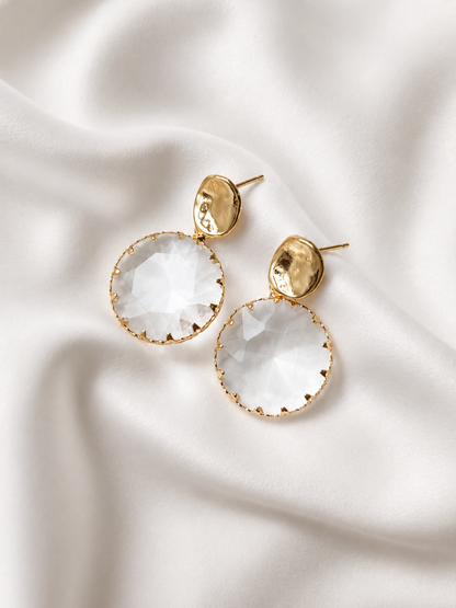 Laoise - Gold & Crystal Earring