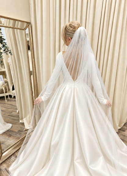 GRACE - Veil Bridal Traidisiúnta