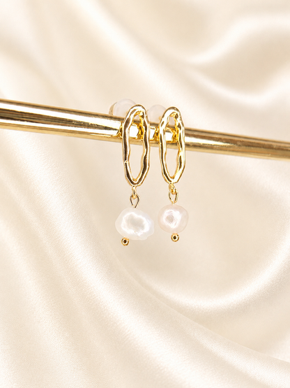 DARA - Drop Bridal Earrings
