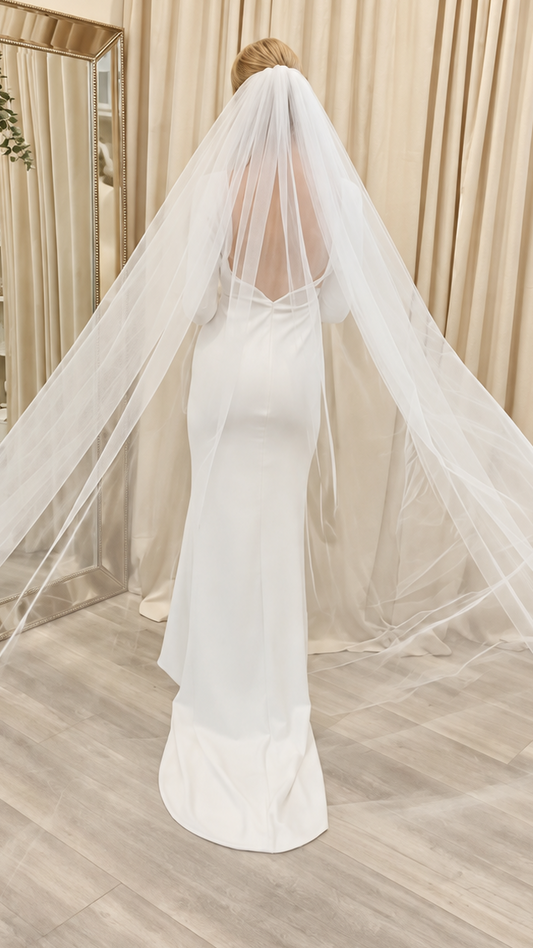GRACE - Traditional Sheer Bridal Veil