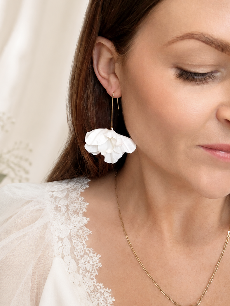 BLANCHE - Ráiteas Bridal Earrings Gold