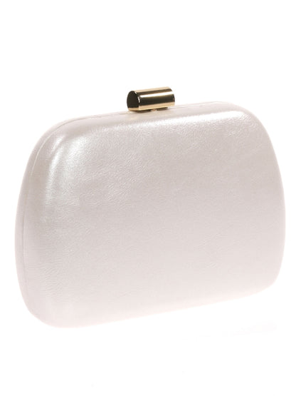 Shauna Clutch - Bridal White