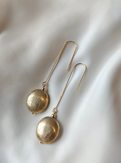 SANDRA - Gold Drop Earrings