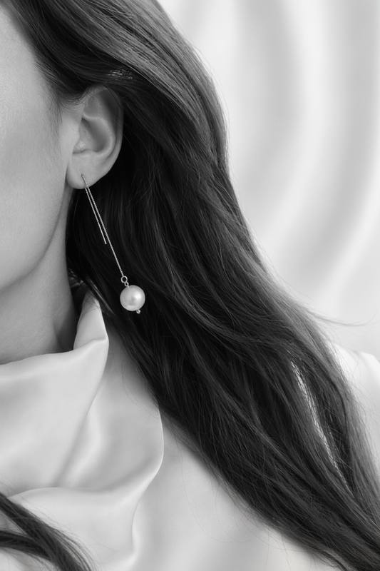 FREYA - Freshwater Pearl Drop Bridal Earrings