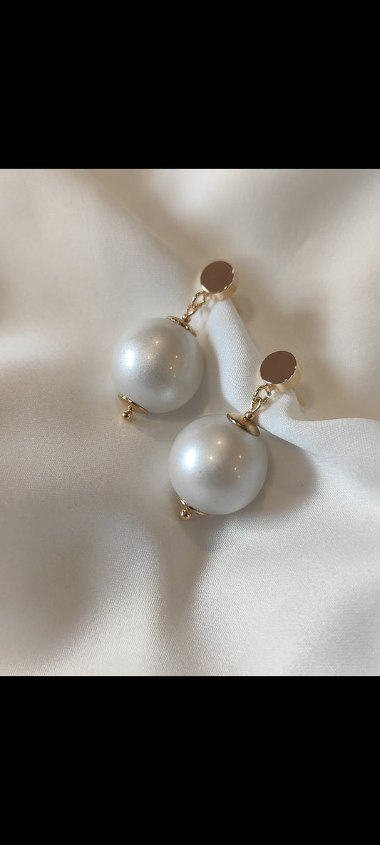 MARIA - Earring Bridal Drop Mór Pearl