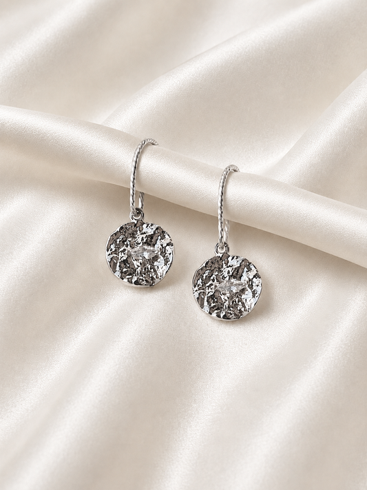 AUNA - Silver  Drop Earrings