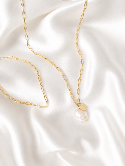ESME - Contemporary Gold Link Bracelet