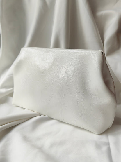 Romy Clutch  - Bridal Ivory