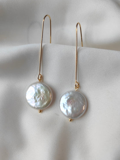 Angela - Freshwater Drop Pearl Earring