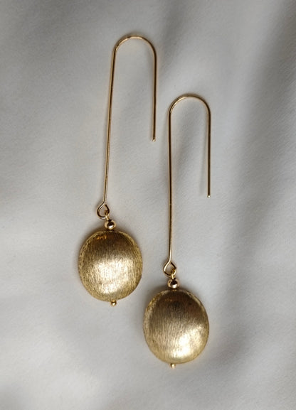 SANDRA - Gold Drop Earrings