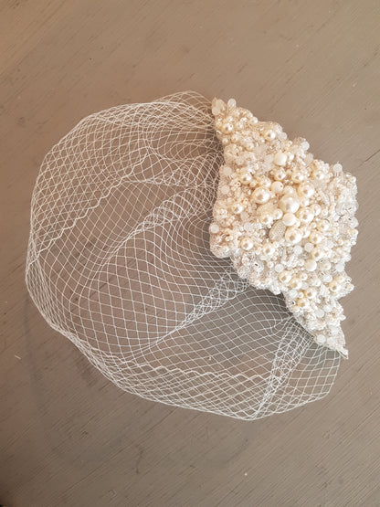 PEARL - Pearl Bridal Headpiece