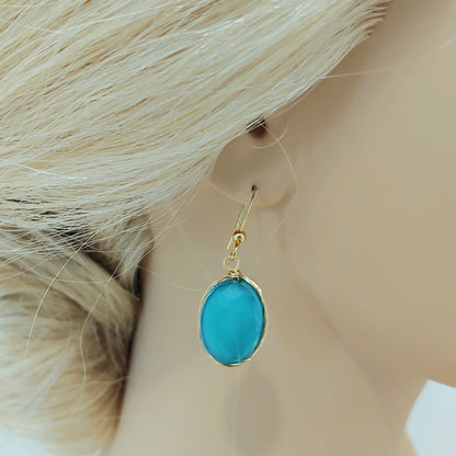 Countess Earrings - Turquoise