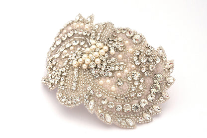 ESTELLE - Statement Crystal Bridal Headpiece