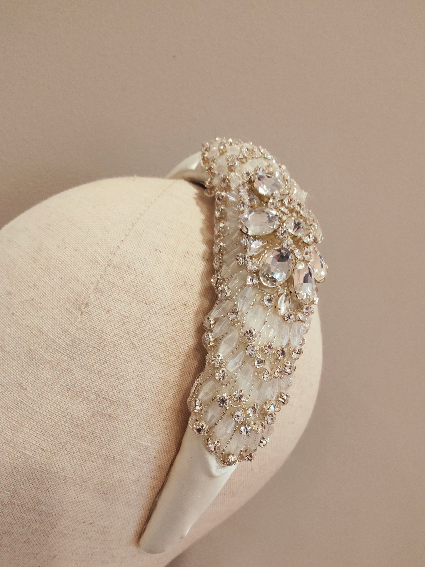 DELILAH - Art Deco Embellished Bridal Headband