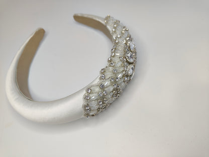 DELILAH - Art Deco Embellished Bridal Headband