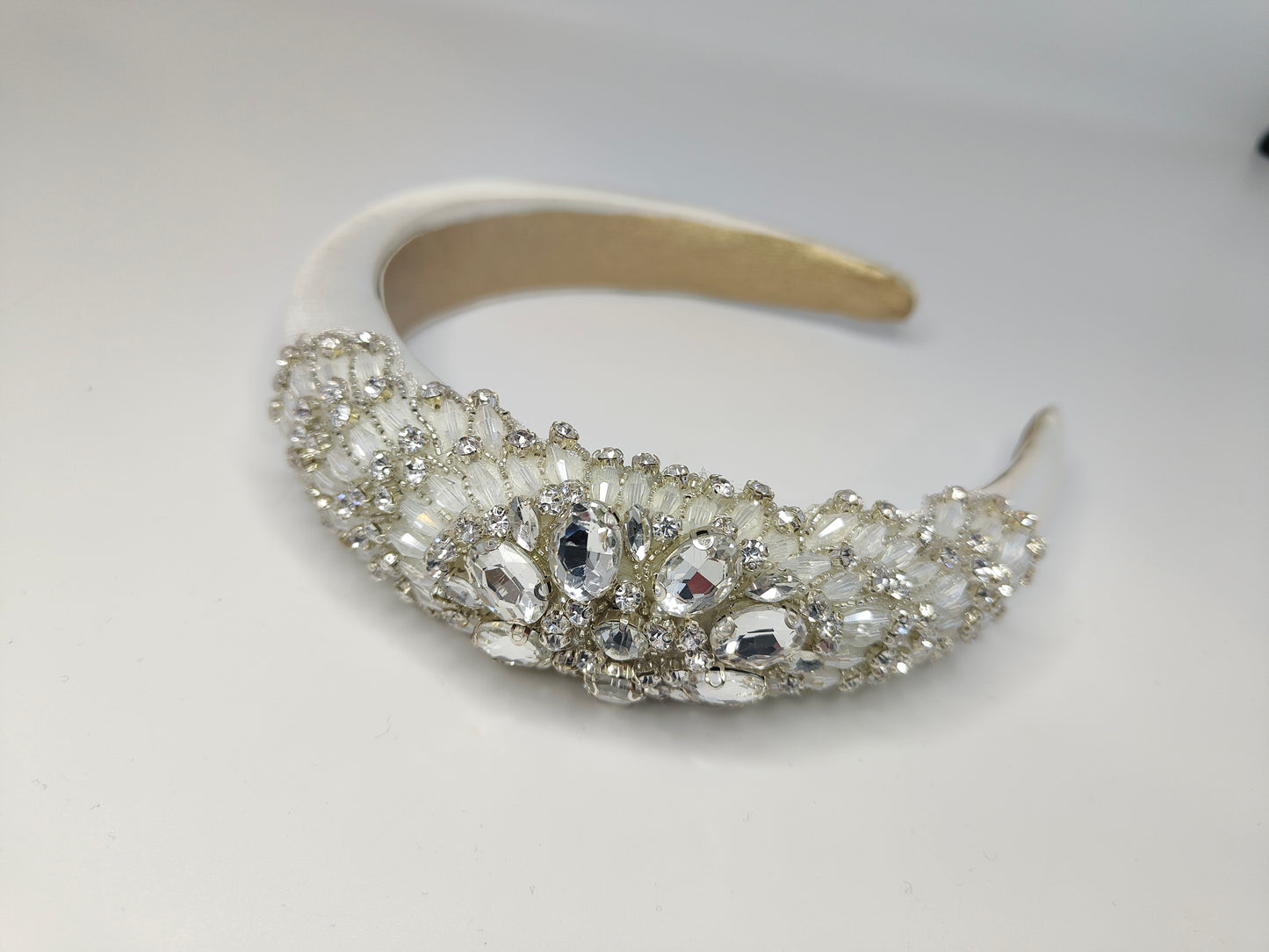 DELILAH - Art Deco Embellished Bridal Headband