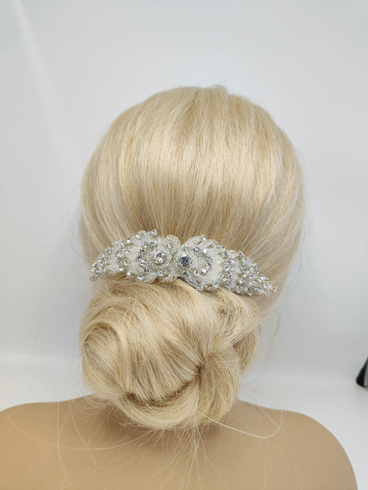 RUTH - Art Deco Inspired Bridal Comb