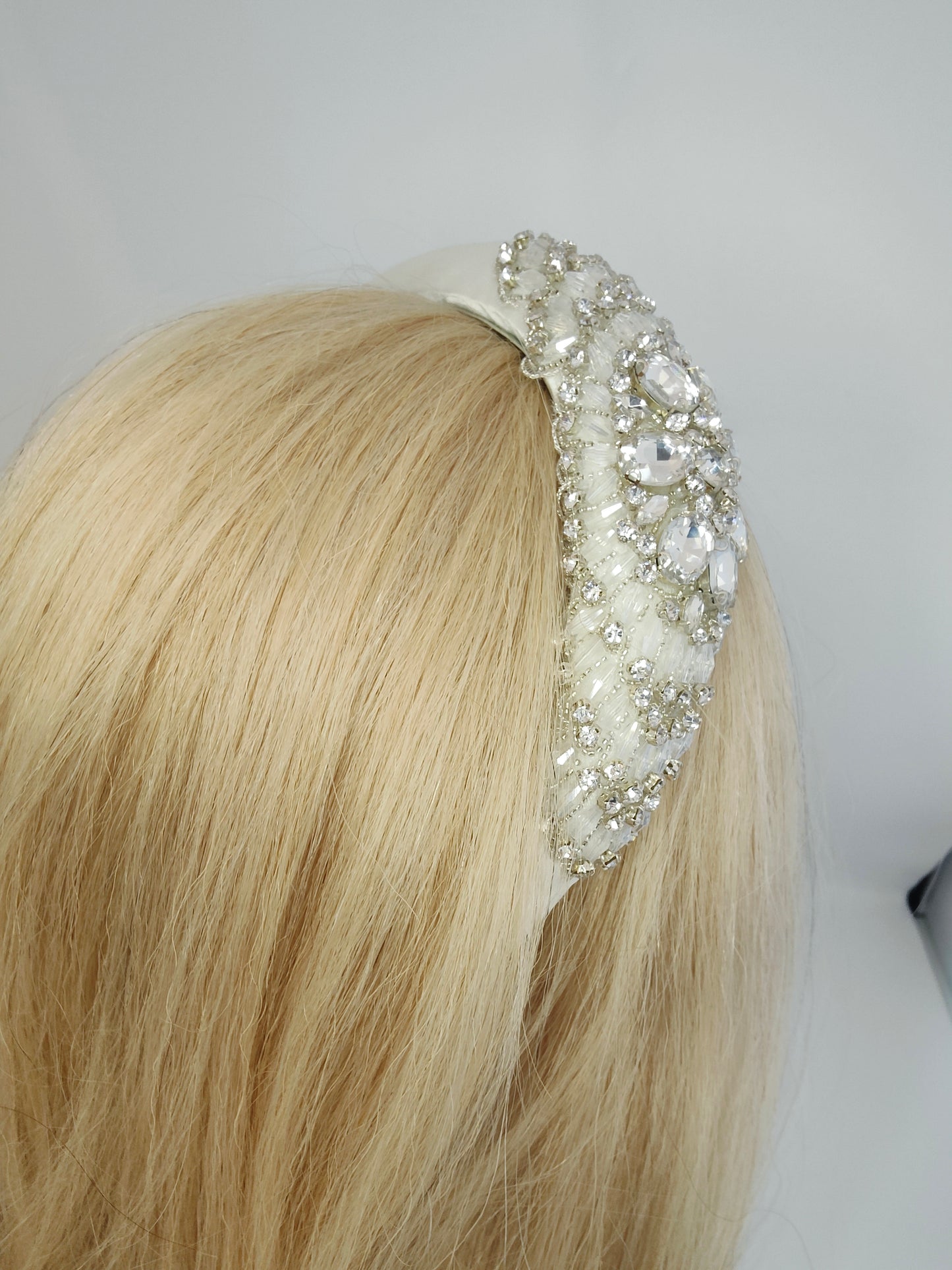 DELILAH - Art Deco Embellished Bridal Headband