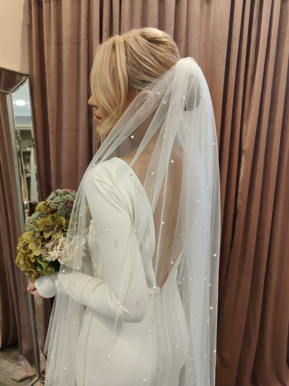 PENELOPE - Pearl Wedding Veil