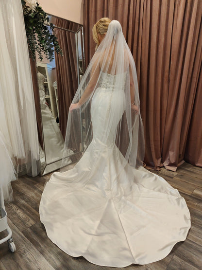 PARIS - Veil Bridal súilíneach