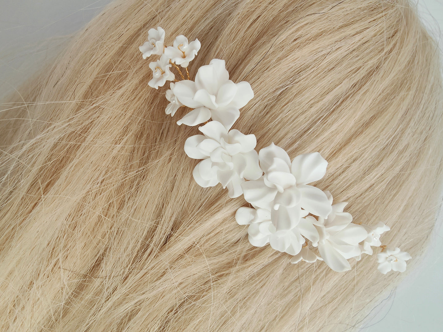 FLORENCE  - Floral Bridal Hair Accessory