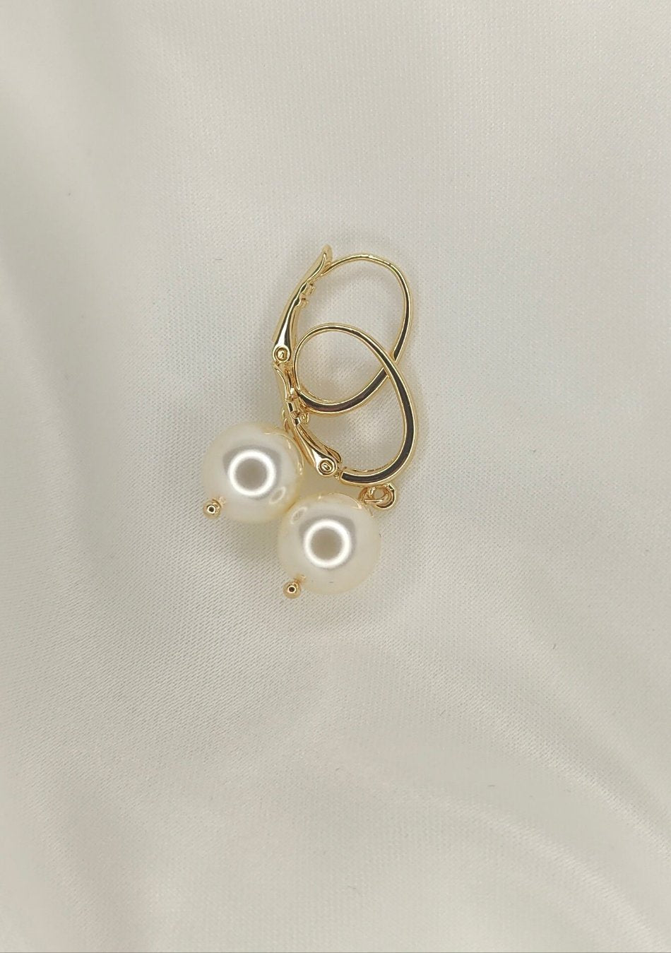 MADGE - Pearl Drop Bridal Earrings