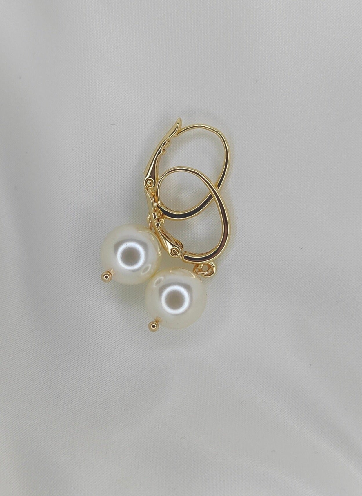 MADGE - Pearl Drop Bridal Earrings