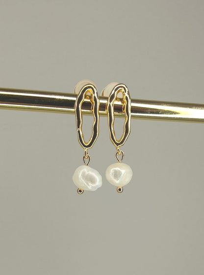 DARA - Drop Bridal Earrings
